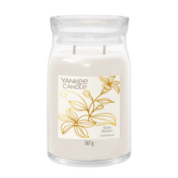 Slow Bloom Candle Yankee Candle, Pink, 9.3cm x 15.7cm - Woody - thumbnail 1