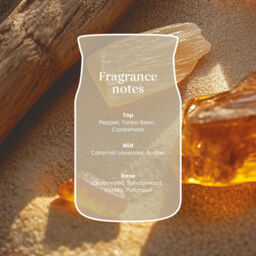 Amber & Sandalwood Candle Yankee Candle, Brown - Sweet & Spicy - thumbnail 5