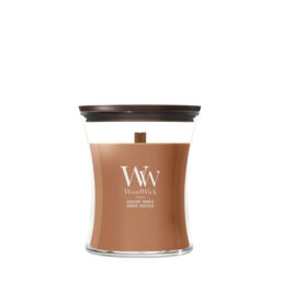 Radiant Amber Candle WoodWick, Brown - Ambery