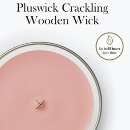 Coastal Sunberry Candle WoodWick, Pink - Fruity & Citrus - thumbnail 7