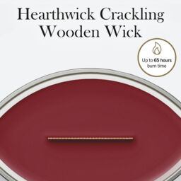 Spiced Blackberry Candle WoodWick, Red - Fruity & Citrus - thumbnail 8
