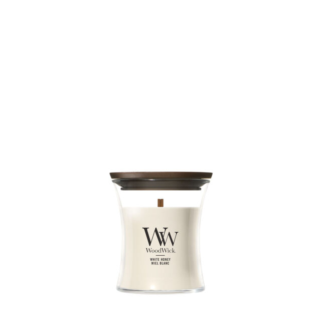 White Honey Candle WoodWick - Ambery - image 1