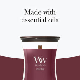 Dark Cherry Candle WoodWick, Red - Fruity & Citrus - thumbnail 9