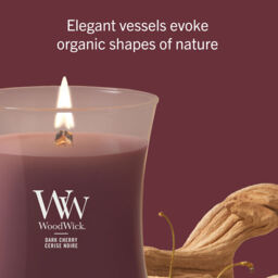 Dark Cherry Candle WoodWick, Red - Fruity & Citrus - thumbnail 7