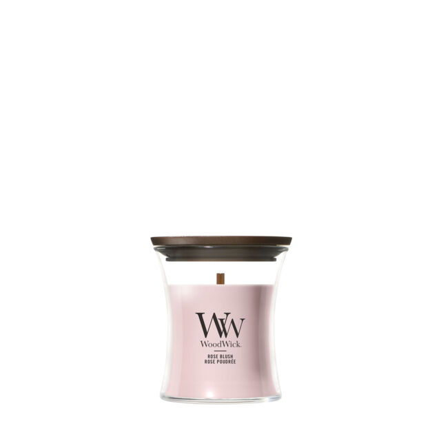 Rose Blush Candle WoodWick, Pink - Floral - image 1