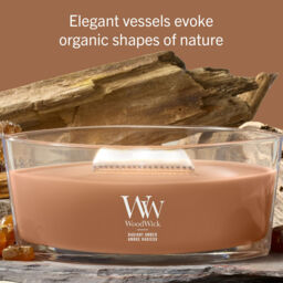 Radiant Amber Candle WoodWick, Brown - Ambery - thumbnail 6