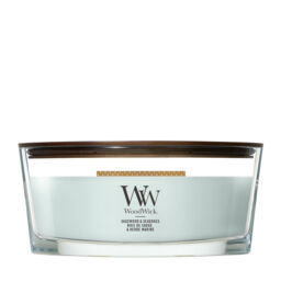 Sagewood & Seagrass Candle WoodWick, Blue - Fresh & Clean - thumbnail 1
