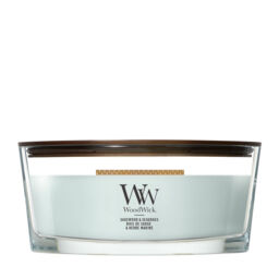 Sagewood & Seagrass Candle WoodWick, Blue - Fresh & Clean - thumbnail 2
