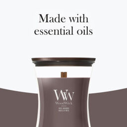 Iris Woods Candle WoodWick, Brown - Ambery - thumbnail 8