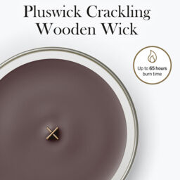 Iris Woods Candle WoodWick, Brown - Ambery - thumbnail 7