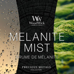 Melanite Mist Candle WoodWick, White, 9.9cm x 9.9cm x 11.4cm - Fresh & Clean - thumbnail 3