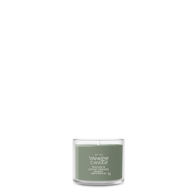 Balsam & Cedar Fireside Candle Yankee Candle, Green - Woody - image 1