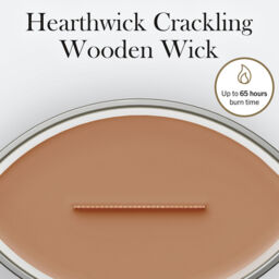 Hazelnut Roast Candle WoodWick, Brown - Gourmand - thumbnail 8