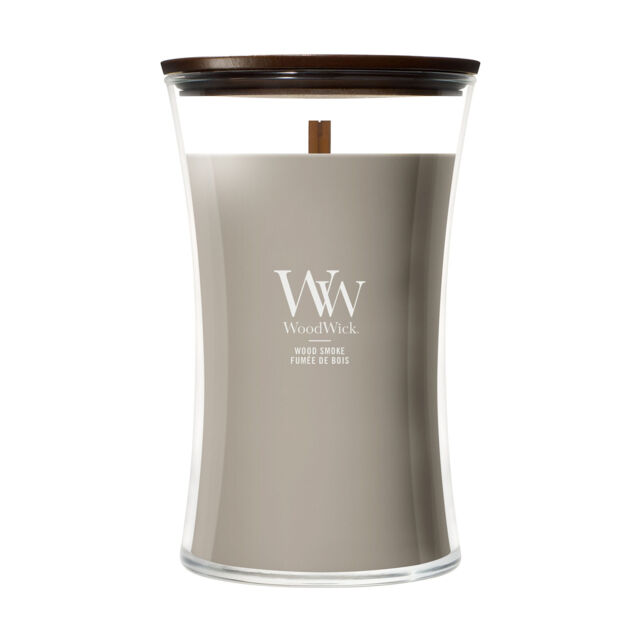 Wood Smoke Candle WoodWick, Brown - Woody - image 1
