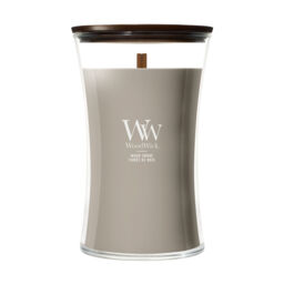 Wood Smoke Candle WoodWick, Brown - Woody - thumbnail 1