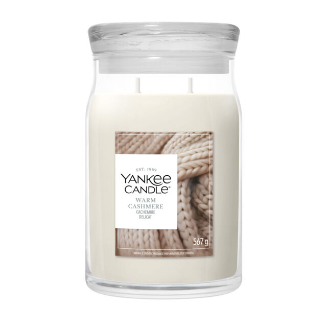 Warm Cashmere Candle Yankee Candle, Brown - Fresh & Clean - image 1