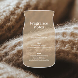 Warm Cashmere Candle Yankee Candle, Brown - Fresh & Clean - thumbnail 6