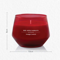 Red Apple Wreath Candle Yankee Candle, 10cm x 8cm - Fruity - thumbnail 7