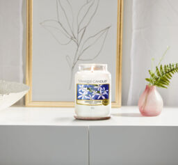 Midnight Jasmine Candle Original Large Jar Candle Yankee Candle, Neutrals, 10.7cm x 16.8cm - Floral - thumbnail 4