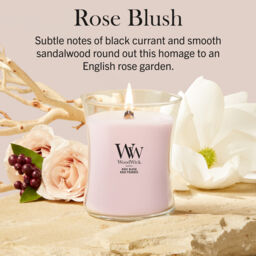 Rose Blush Candle WoodWick, Pink - Floral - thumbnail 7