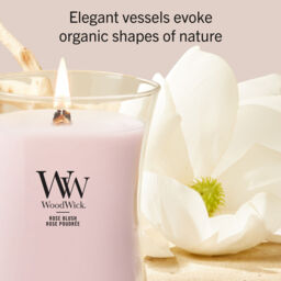 Rose Blush Candle WoodWick, Pink - Floral - thumbnail 8