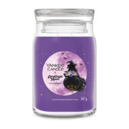Amethyst Moon Candle Signature Large Jar Candle Yankee Candle, Purple - Floral - thumbnail 2