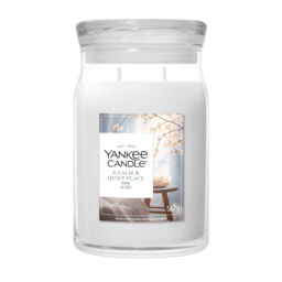 A Calm & Quiet Place Candle Yankee Candle, Neutrals - Floral - thumbnail 2