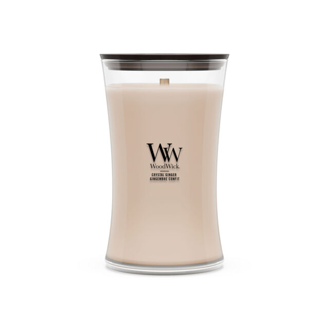 Crystal Ginger Candle WoodWick, Neutrals - Gourmand - image 1