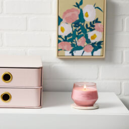 Fresh Cut Roses Candle Studio Collection Candle Yankee Candle, Pink, 10cm x 8cm - Floral - thumbnail 5