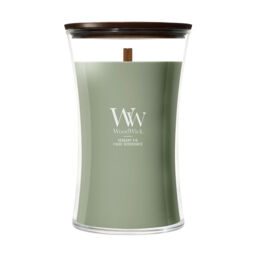 Verdant Fig Candle WoodWick, Green - Fruity & Citrus - thumbnail 2