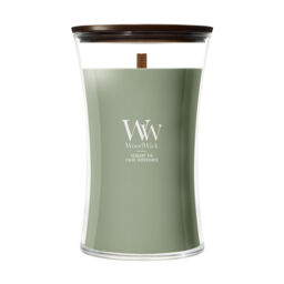 Verdant Fig Candle WoodWick, Green - Fruity & Citrus - thumbnail 1
