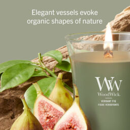 Verdant Fig Candle WoodWick, Green - Fruity & Citrus - thumbnail 8
