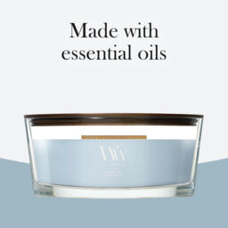 Lakeside Mist Candle WoodWick, Blue - Fresh & Clean - thumbnail 8