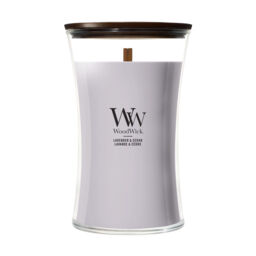 Lavender & Cedar Candle WoodWick, Purple - Woody - thumbnail 2