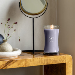 Lavender & Cedar Candle WoodWick, Purple - Woody - thumbnail 5