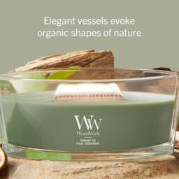 Verdant Fig Candle WoodWick, Green - Fruity & Citrus - thumbnail 8