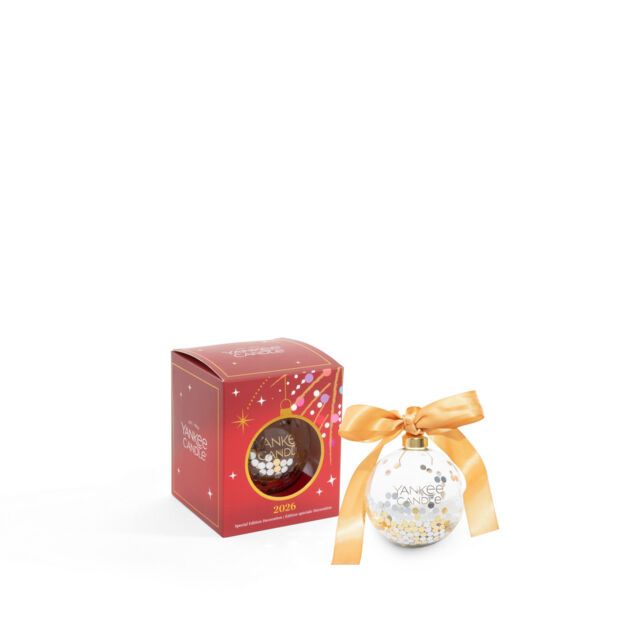 Glass Tree Ornament Yankee Candle - image 1