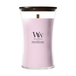 Cherry Blossom & Vanilla Candle WoodWick, Pink - Gourmand - thumbnail 2