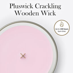 Cherry Blossom & Vanilla Candle WoodWick, Pink - Gourmand - thumbnail 8