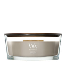 Wood Smoke Candle WoodWick, Brown - Woody - thumbnail 1
