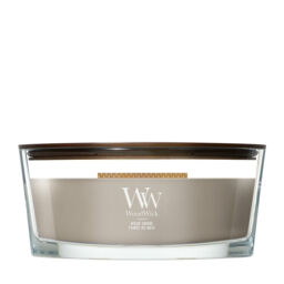 Wood Smoke Candle WoodWick, Brown - Woody - thumbnail 2