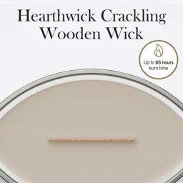 Wood Smoke Candle WoodWick, Brown - Woody - thumbnail 8