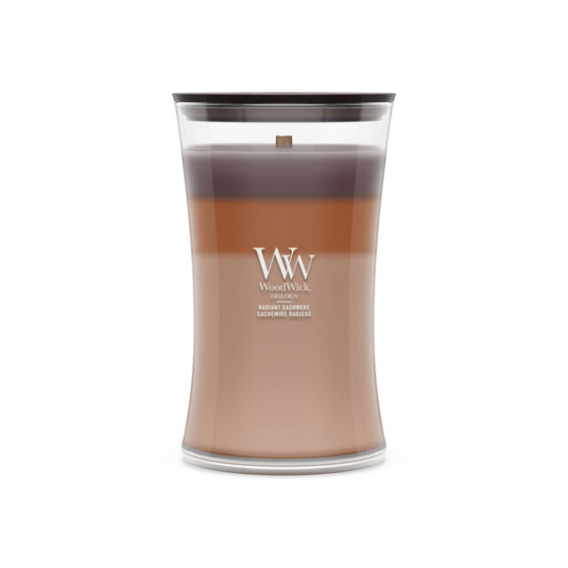 Radiant Cashmere Candle WoodWick - Ambery - image 1