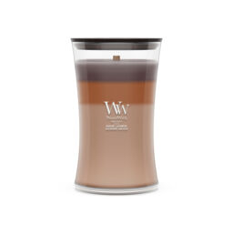 Radiant Cashmere Candle WoodWick - Ambery - thumbnail 1