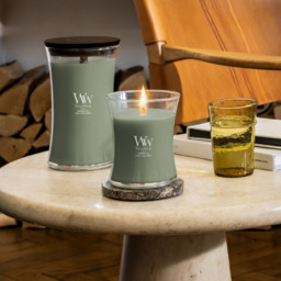 Verdant Fig Candle WoodWick, Green - Fruity & Citrus - thumbnail 5