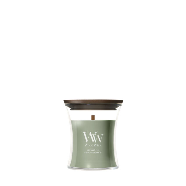 Verdant Fig Candle WoodWick, Green - Fruity & Citrus - image 1