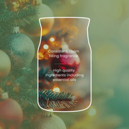Shimmering Christmas Tree Candle Yankee Candle, Green - Woody - thumbnail 6