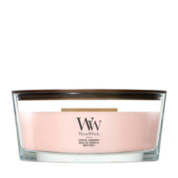 Coastal Sunberry Candle WoodWick, Pink - Fruity & Citrus