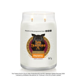The Traitors: Faithful Candle Signature Large Jar Candle Yankee Candle, Black - Fresh & Clean - thumbnail 7