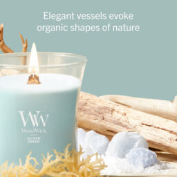 Sea Spray Candle WoodWick, Blue - Fresh & Clean - thumbnail 7